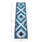 Flash Furniture Turquoise 2' x 7' Diamond Patterned Area Rug OKR-RG1106-27-TQ-GG - alternate 6